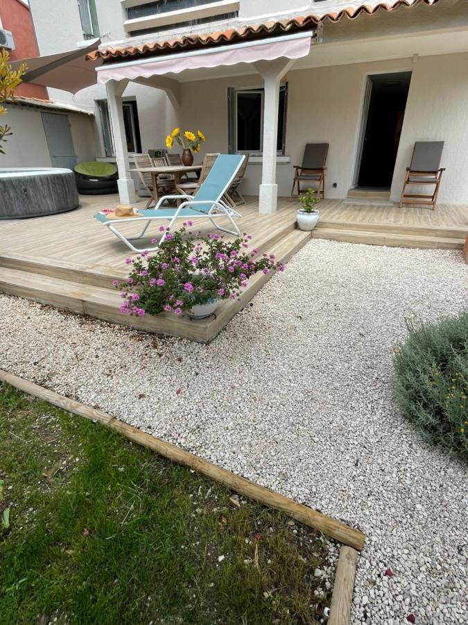 Appartement Rez De Villa Proche Port Et Plages De Sanary Zewnętrze zdjęcie